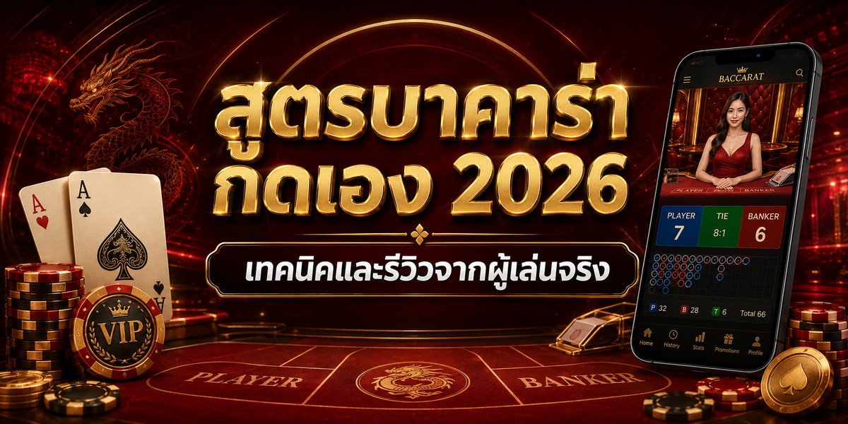 สูตรบาคาร่า กดเอง เทคนิคและรีวิวจากผู้เล่นจริง